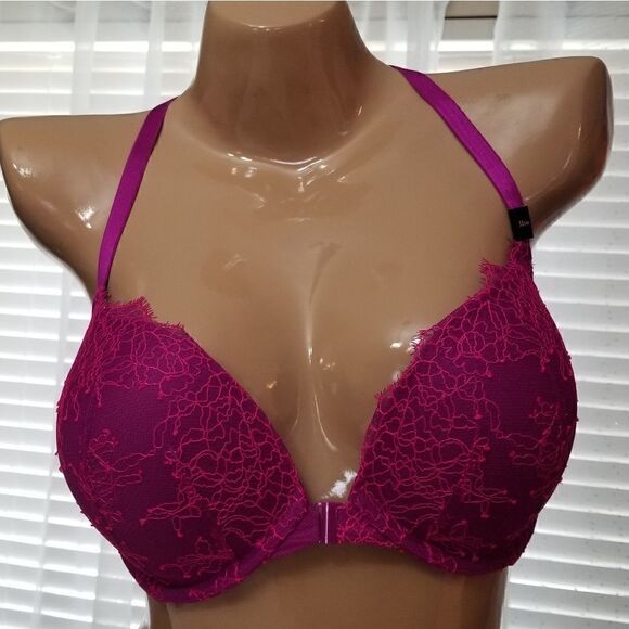32DD Victoria's Secret Purple Push Up Bra - Picture 8 of 8